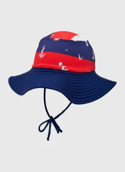 Aqua Blu Shop Infants (00-2)|Hats^Admiral Lycra Bucket Hat Admiral-1
