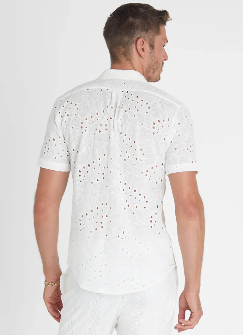 Aqua Blu Tops|Tops^Alabaster Alex Resort Tee