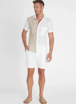 Aqua Blu Tops|Tops^Alabaster Alex Resort Tee