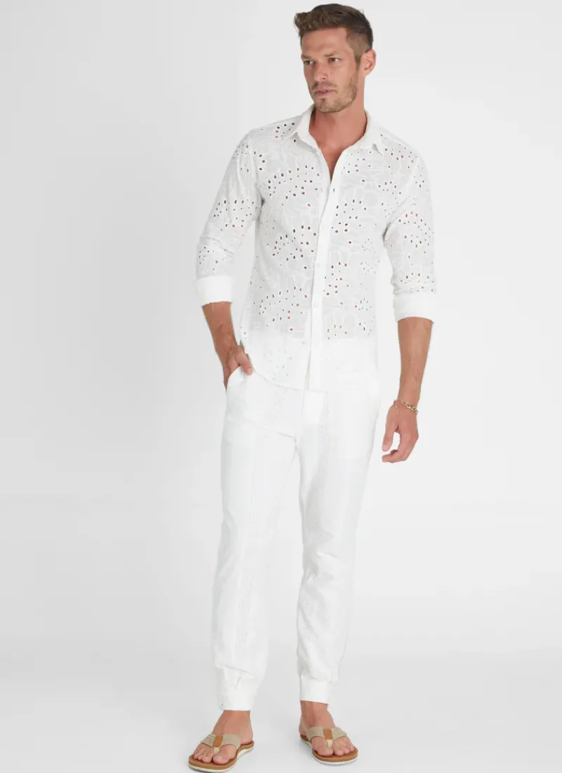 Aqua Blu Bottoms|Bottoms^Alabaster Caleb Pants