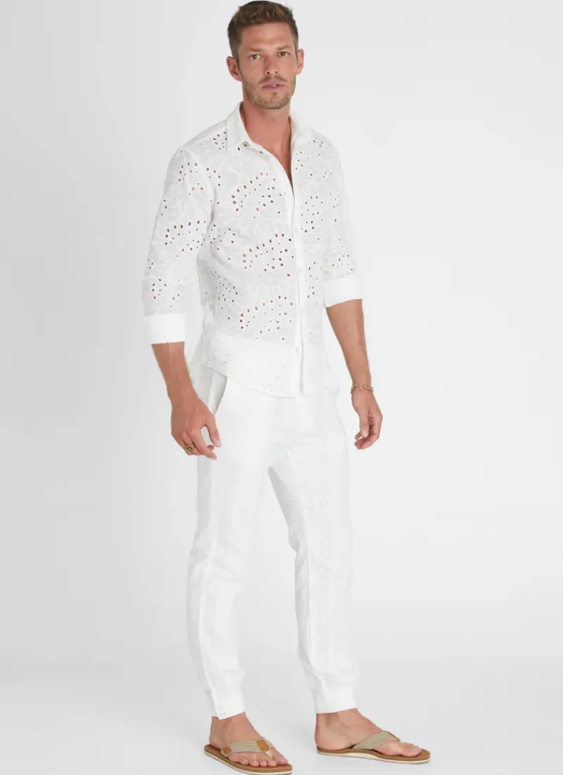 Aqua Blu Bottoms|Bottoms^Alabaster Caleb Pants