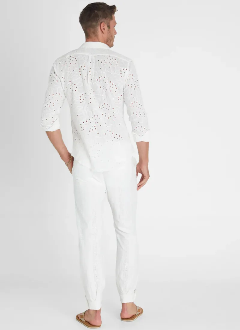 Aqua Blu Bottoms|Bottoms^Alabaster Caleb Pants