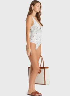 Aqua Blu One Pieces^Alana DD/E Cup One Piece Amaryllis
