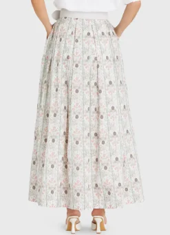 Aqua Blu Skirts|Bottoms^Annette Maxi Skirt (SAMPLE) Amaryllis