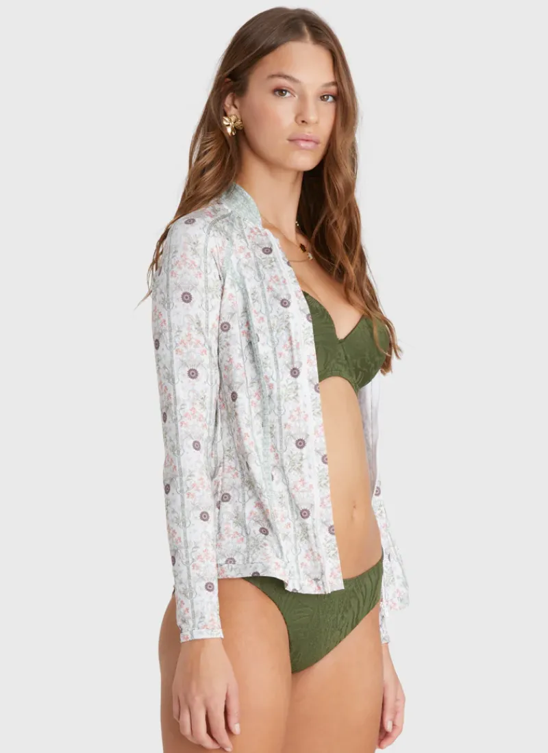 Aqua Blu Rash Guards|Tops^Lyla Rash Guard Amaryllis