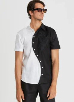 Aqua Blu Tops|Tops^Liam Shirt Blanca