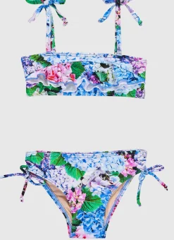 Aqua Blu Shop Juniors (3-7)^Frill Bikini Set Blossom