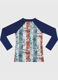 Aqua Blu Shop Juniors (3-7)|Rashies^Long Sleeve Rash Vest Boa