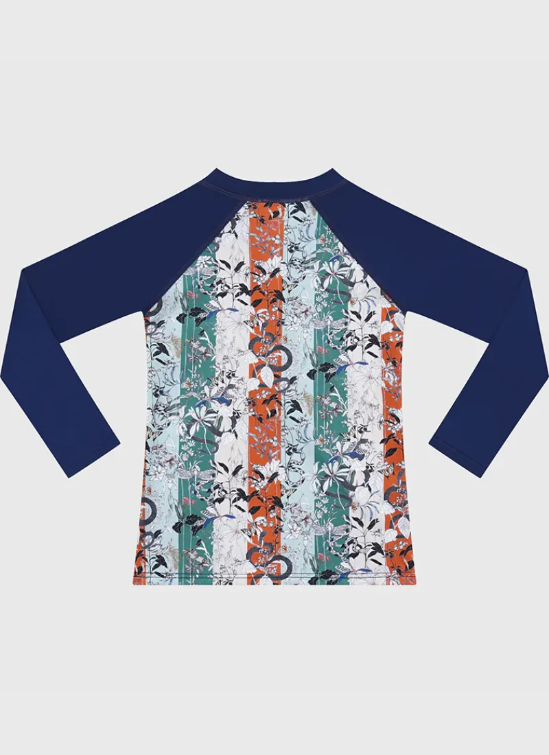 Aqua Blu Shop Juniors (3-7)|Rashies^Long Sleeve Rash Vest Boa