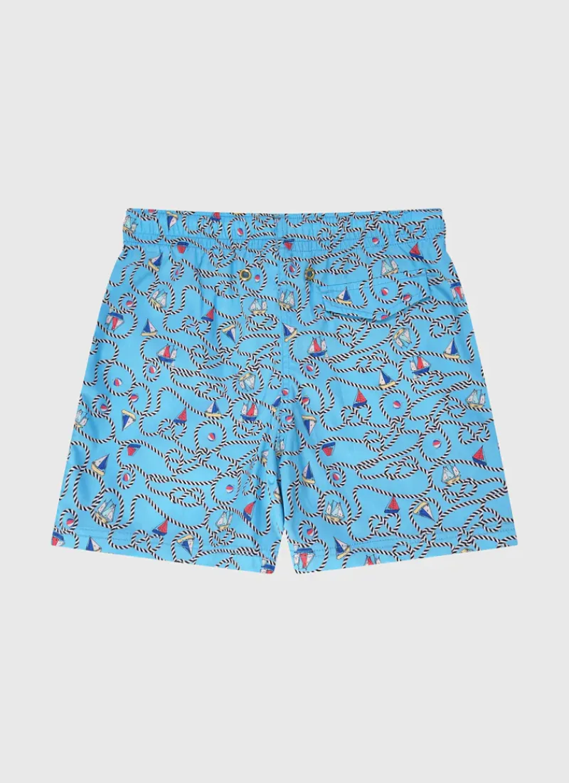 Aqua Blu Boardshorts|Bottoms^Boardshorts Bowline