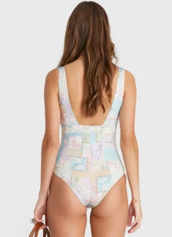 Aqua Blu One Pieces^Alana DD/E Cup One Piece Brindle