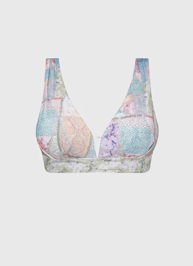 Aqua Blu Tops^Celeste D/DD Cup Top Brindle