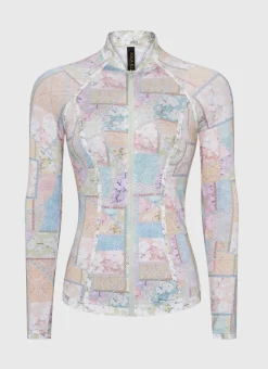 Aqua Blu Rash Guards|Tops^Lyla Rash Guard Brindle