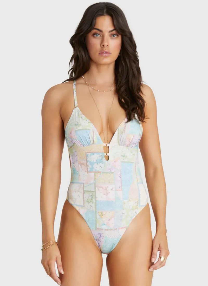 Aqua Blu One Pieces^Michelle One Piece Brindle