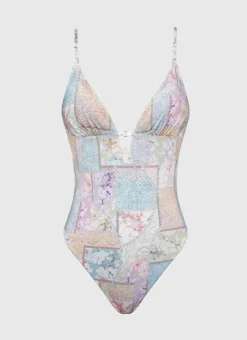 Aqua Blu One Pieces^Michelle One Piece Brindle