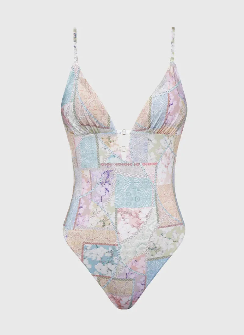 Aqua Blu One Pieces^Michelle One Piece Brindle