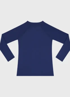 Aqua Blu Rashies^Building Blocks Long Sleeve Rash Vest
