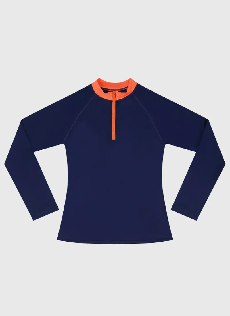 Aqua Blu Shop Juniors (3-7)|Rashies^Building Blocks Long Sleeve Rash Vest