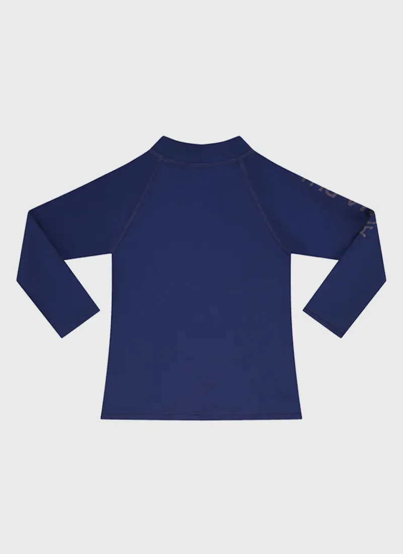 Aqua Blu Rashies^Building Blocks Long Sleeve Rash Vest (SAMPLE)