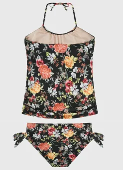 Aqua Blu Shop Teens (8-16)|Sets^Halter Neck Tankini Set Camelia