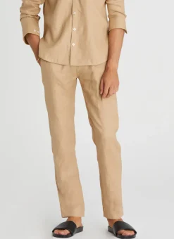 Aqua Blu Bottoms|Bottoms^Jake Pants Caramel