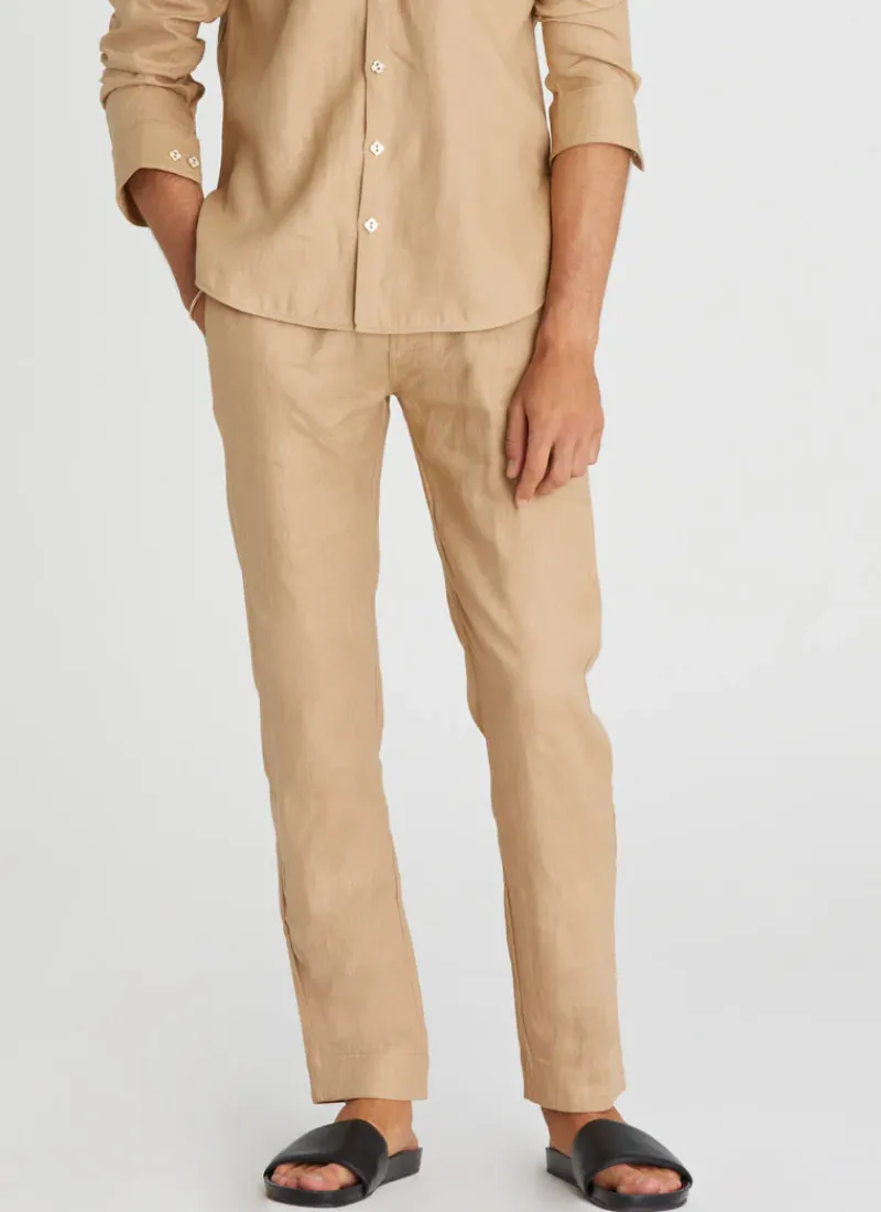 Aqua Blu Bottoms|Bottoms^Jake Pants (SAMPLE) Caramel