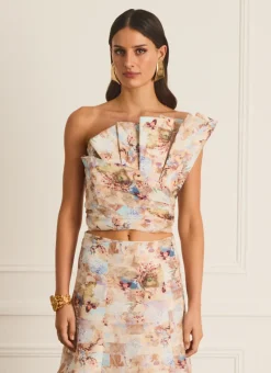 Aqua Blu Tops^Amelia Corset Celestial