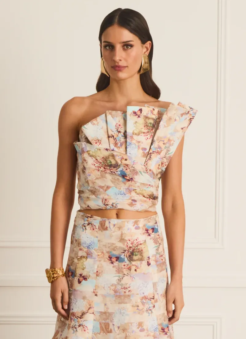 Aqua Blu Tops^Amelia Corset Celestial