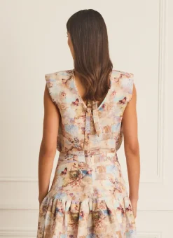 Aqua Blu Tops^Klara Top Celestial