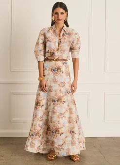 Aqua Blu Skirts|Bottoms^Veronica Maxi Skirt Celestial