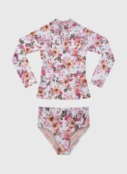 Aqua Blu Rashies|Sets^Long Sleeve Rash Vest Set (SAMPLE) Chase