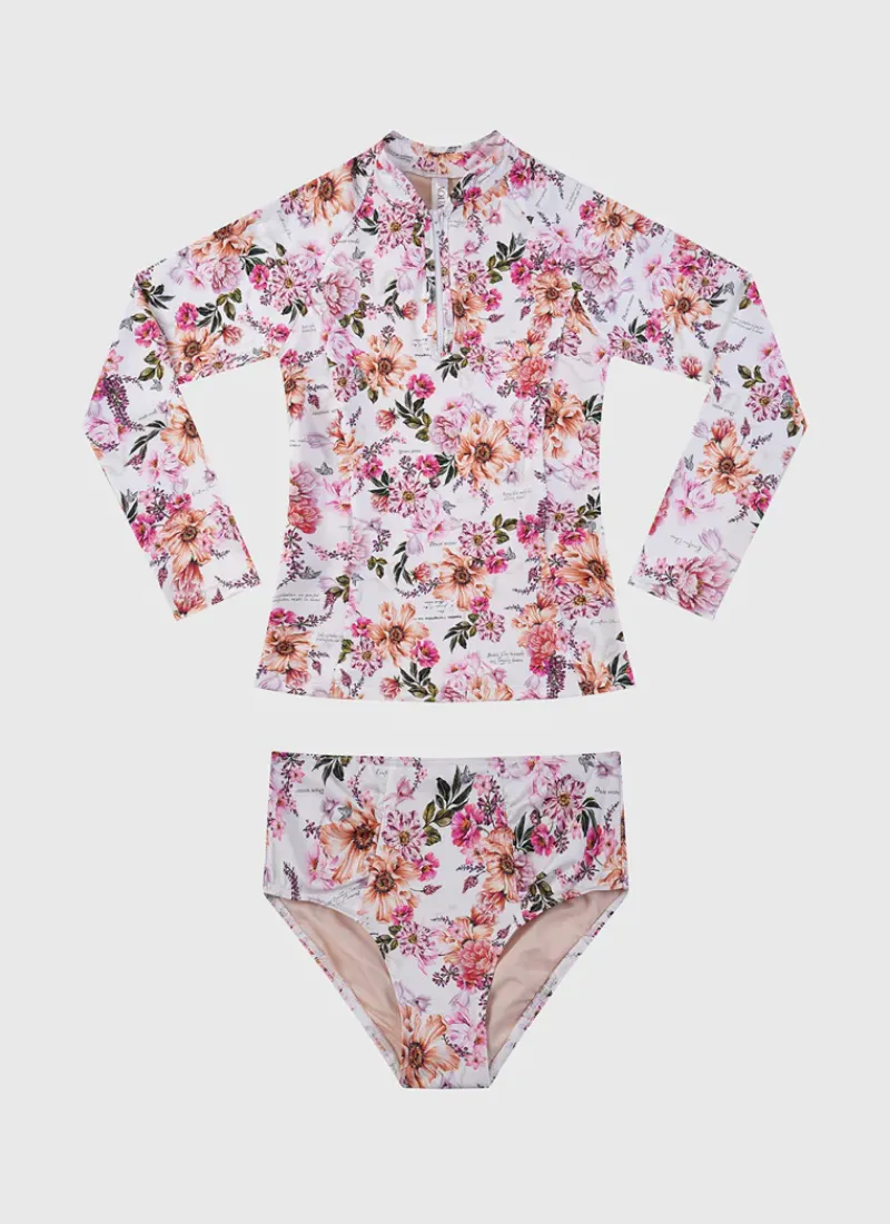 Aqua Blu Rashies|Sets^Long Sleeve Rash Vest Set (SAMPLE) Chase