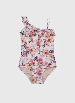 Aqua Blu One Pieces^One Shoulder One Piece Chase