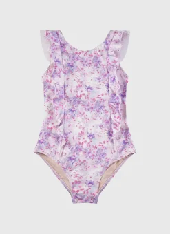 Aqua Blu Shop Juniors (3-7)|One Pieces^Frill One Piece Cherry Blossom