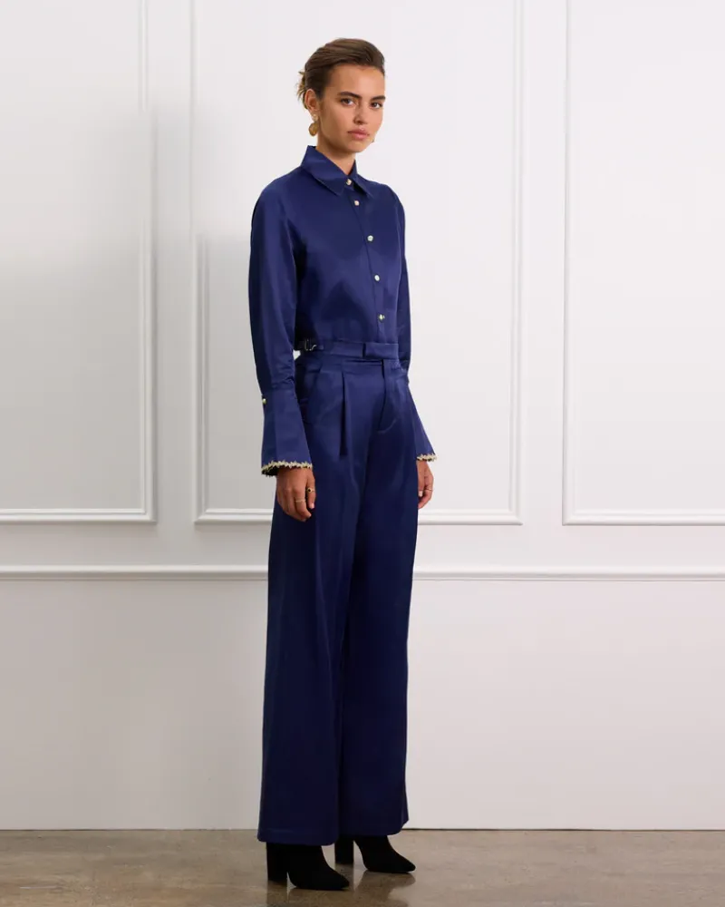 Aqua Blu Bottoms^Éclat Chloe Pants