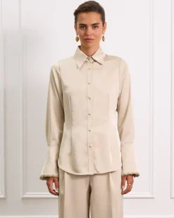 Aqua Blu Tops^Éclat Juliette Blouse