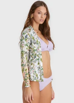 Aqua Blu Rash Guards|Tops^Lyla Rash Guard Daffodil