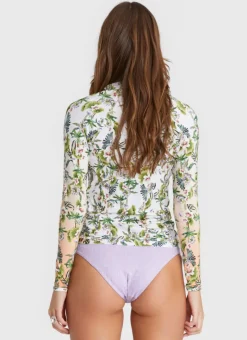 Aqua Blu Rash Guards|Tops^Lyla Rash Guard Daffodil