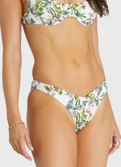 Aqua Blu Bottoms^Presley Cheeky Pant Daffodil