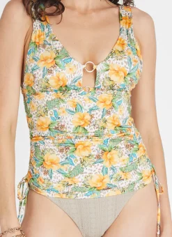 Aqua Blu Singlet Tankini|Tops^Katie Tankini Dahlia