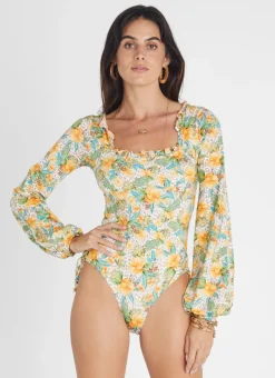 Aqua Blu One Pieces^Lizza One Piece Dahlia