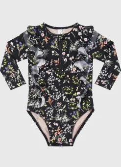 Aqua Blu Shop Infants (00-2)|One Pieces^Long Sleeve One Piece Dandelion