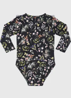 Aqua Blu Shop Infants (00-2)|One Pieces^Long Sleeve One Piece Dandelion