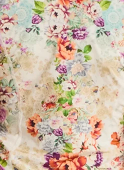 Aqua Blu Bottoms^Presley Cheeky Pant Dianthus