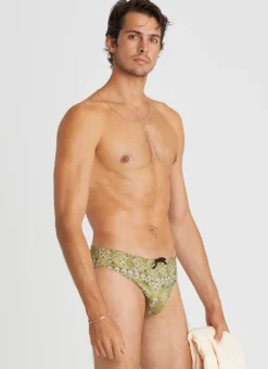 Aqua Blu Racer Briefs^Racer Briefs Driftwood