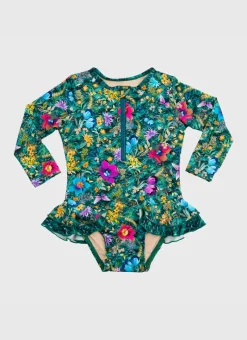 Aqua Blu Shop Infants (00-2)|One Pieces^Long Sleeve One Piece Elm