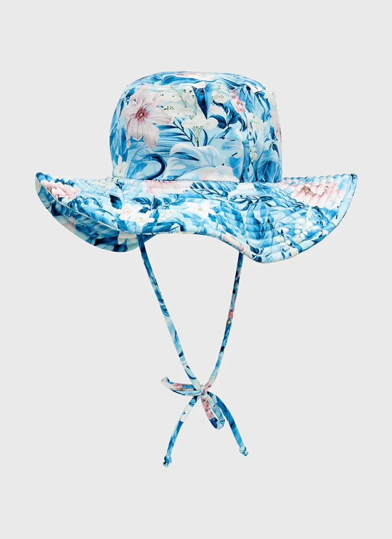 Aqua Blu Shop Infants (00-2)|Hats^Lycra Bucket Hat Everglade
