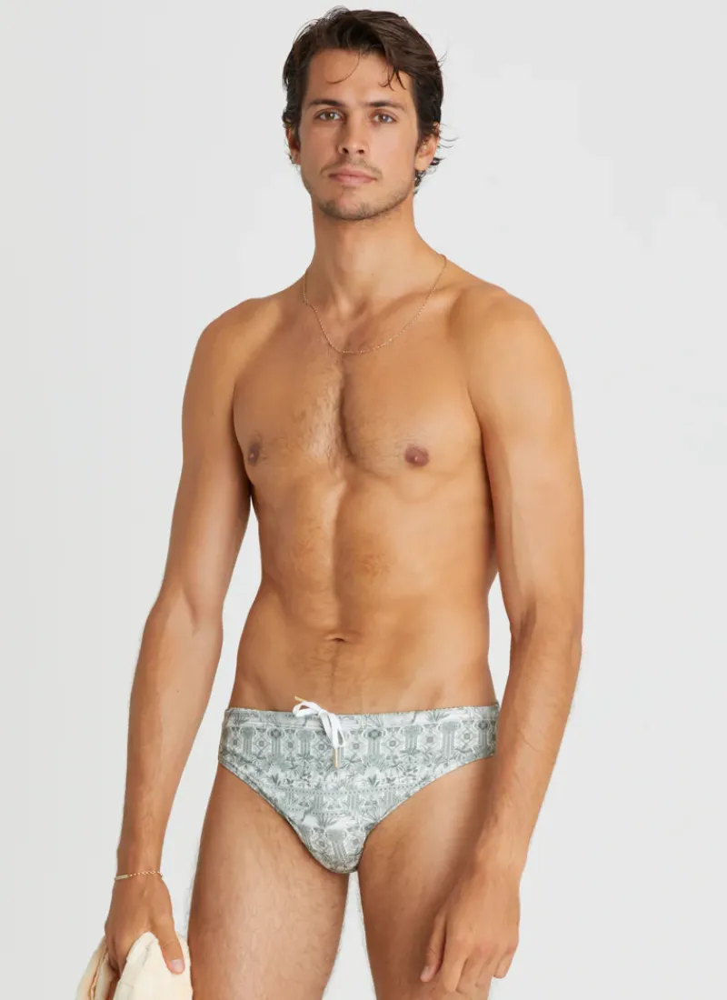 Aqua Blu Racer Briefs^Racer Briefs Evergreen
