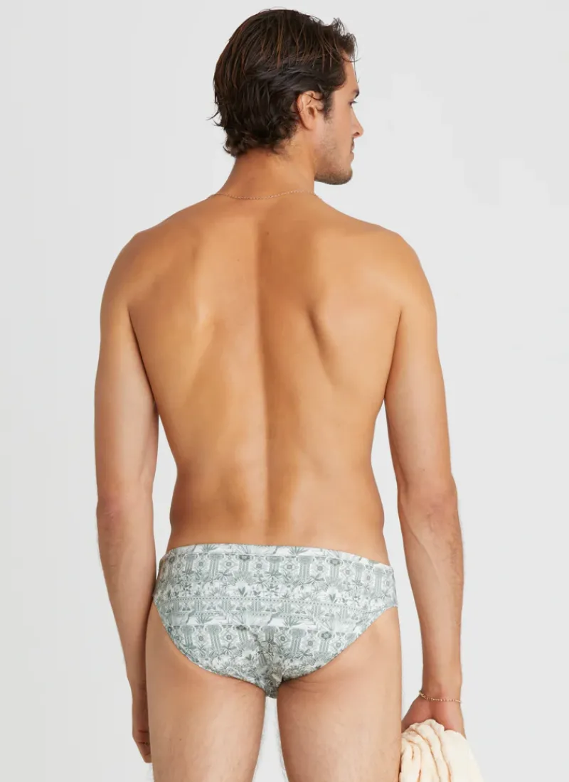 Aqua Blu Racer Briefs^Racer Briefs Evergreen