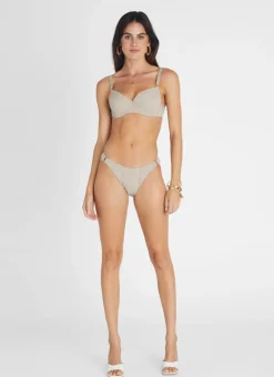 Aqua Blu Bottoms^Fawn Alexis Cheeky Pant Beige